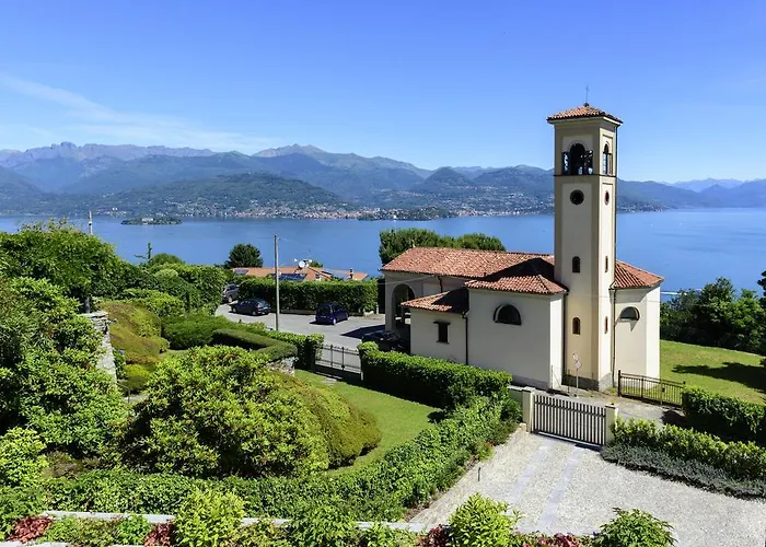 Rubino Con Giardino E Jacuzzi Vista Stresa