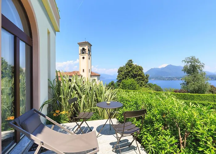 Rubino Con Giardino E Jacuzzi Vista * Stresa